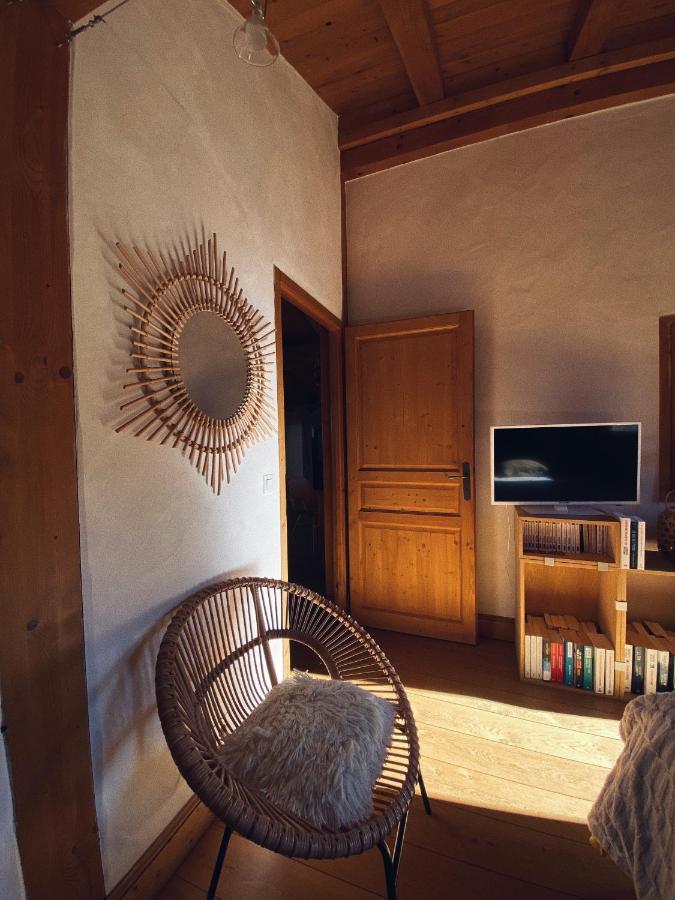 Grand Chalet A La Montagne بور سان موريس المظهر الخارجي الصورة