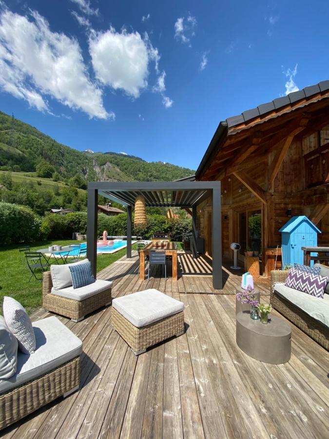 Grand Chalet A La Montagne بور سان موريس المظهر الخارجي الصورة