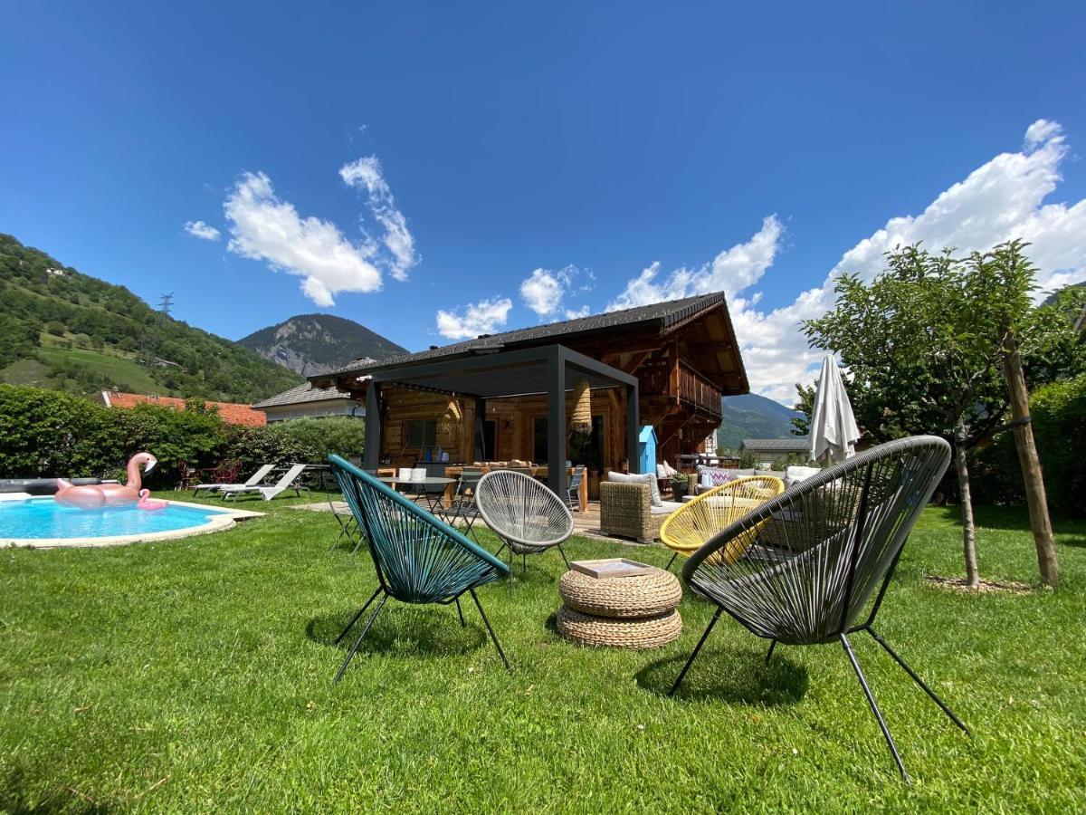 Grand Chalet A La Montagne بور سان موريس المظهر الخارجي الصورة