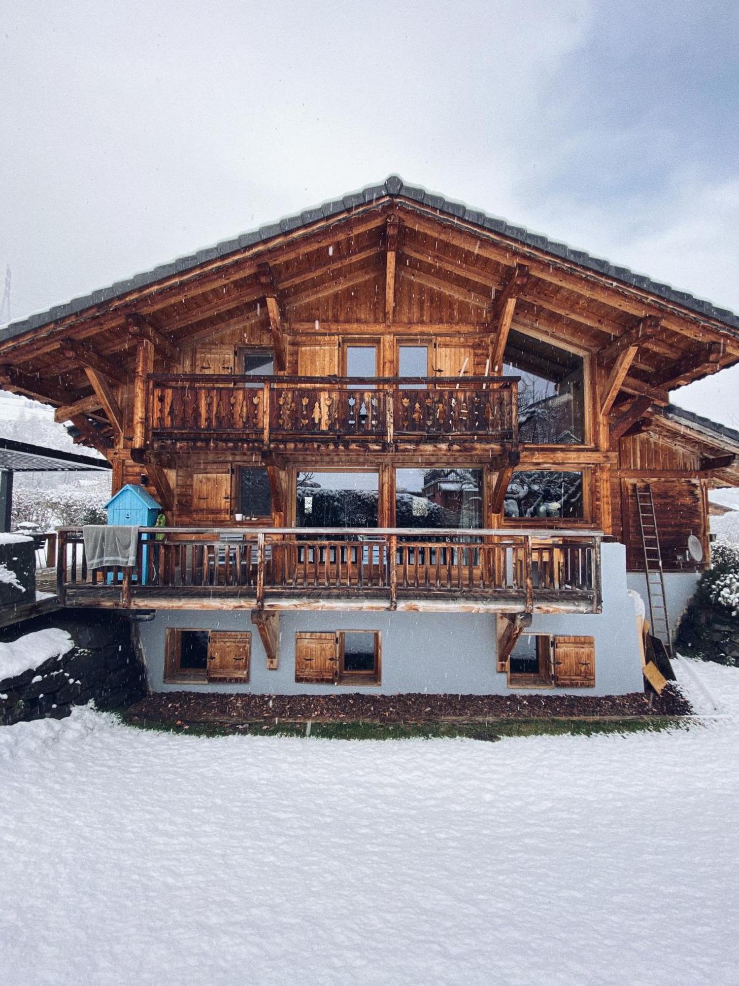 Grand Chalet A La Montagne بور سان موريس المظهر الخارجي الصورة
