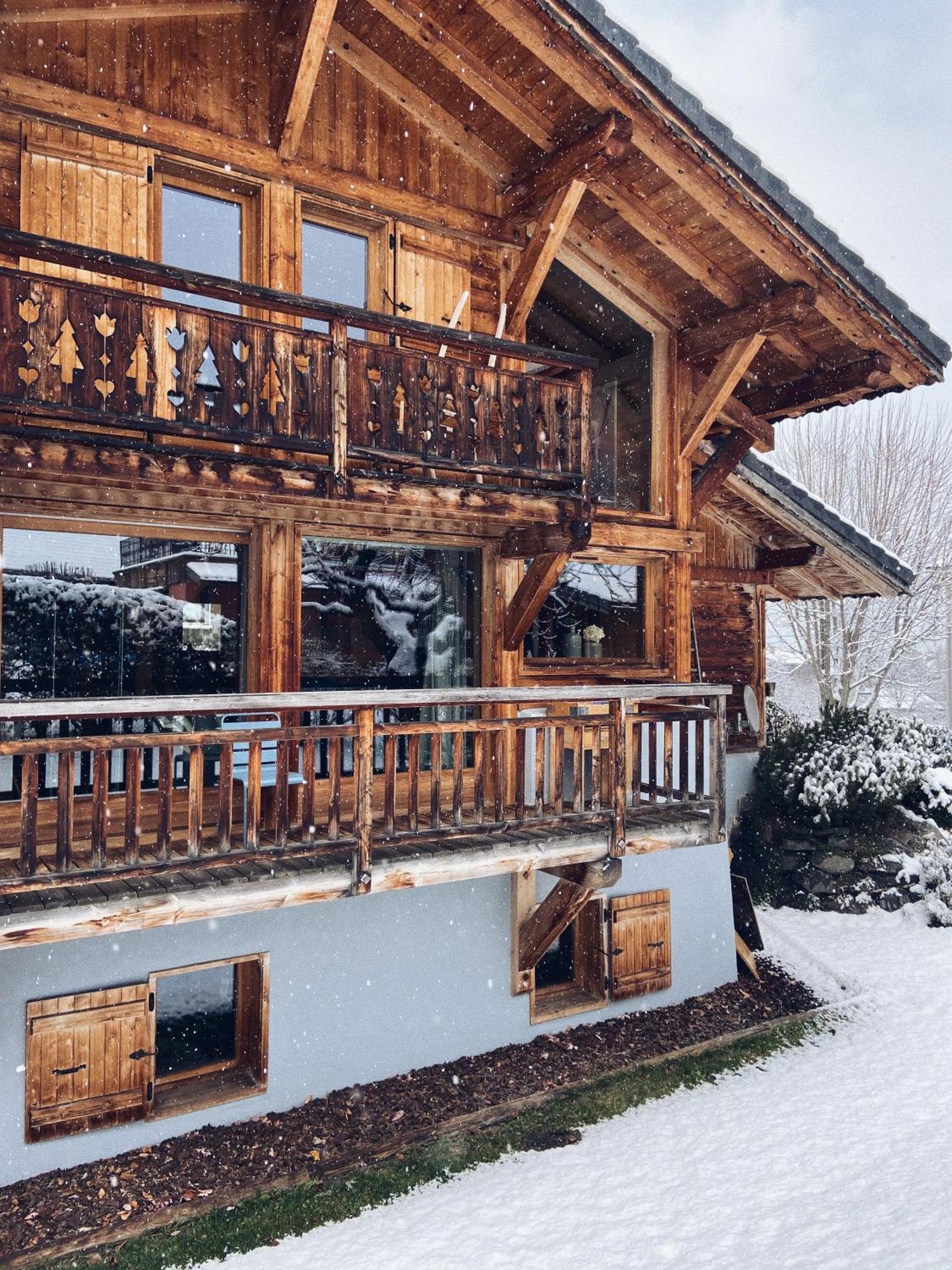 Grand Chalet A La Montagne بور سان موريس المظهر الخارجي الصورة